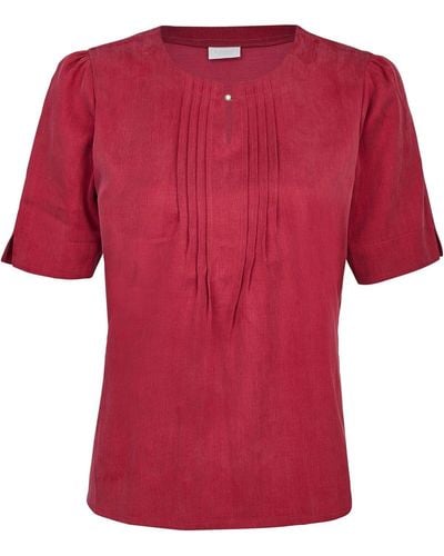 H. Moser & Cie. Shirtbluse Bluse Bianca - Rot