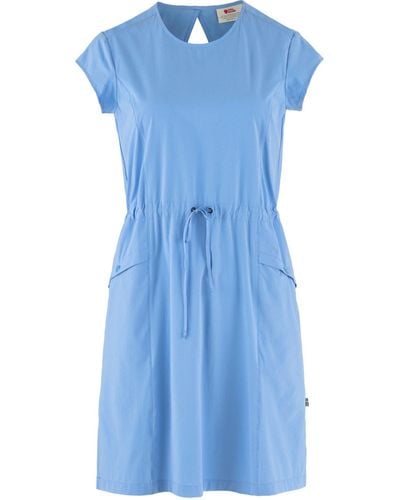 Fjallraven Sommerkleid High Coast Lite Dress W - Blau