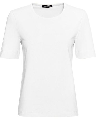 Highmoor T-Shirt mit Rundhals - Weiß