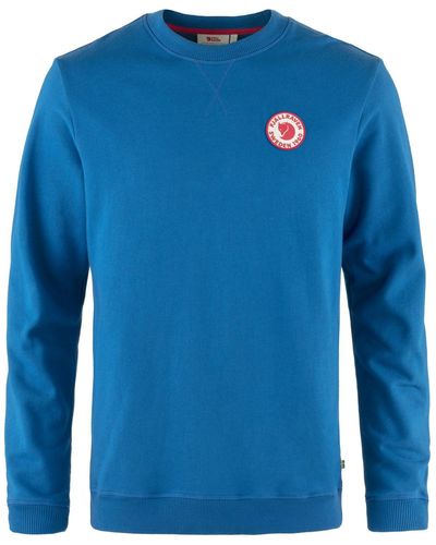 Fjallraven Kapuzenshirt 1960 LogoBadge Sweater * - Blau
