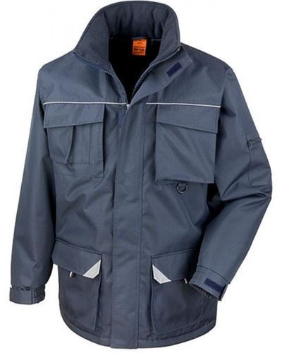 Result Headwear Outdoorjacke Sabre Long Coat Jacke - Blau