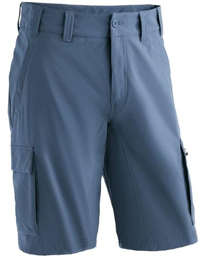 Maier Sports Shorts Cargo Short FENIT 130022 - Blau