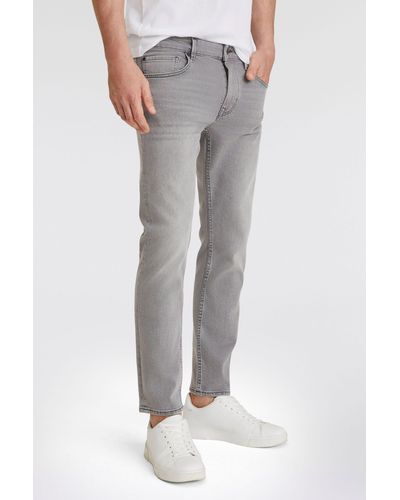 Marc O' Polo 5-Pocket-Jeans SJÖBO shaped - Grau