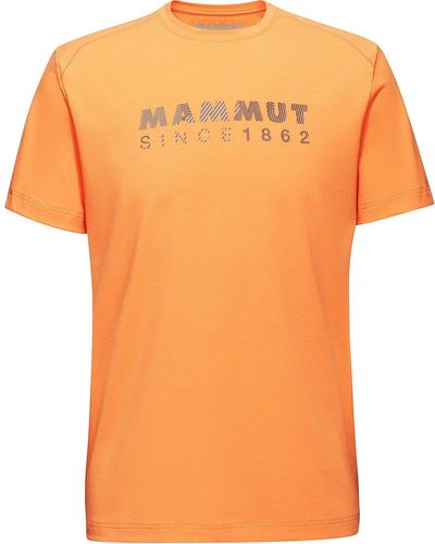 Mammut T- Shirt Trovat - Orange