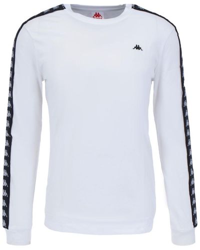Kappa Men T-Shirt Regular Fit (1-tlg) - Weiß