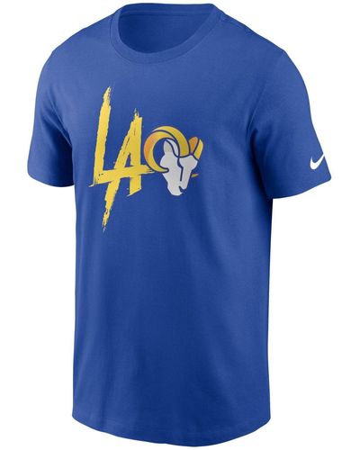 Nike Print-Shirt NFL Essential STATE Los Angeles Rams - Blau