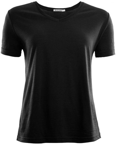 Aclima LightWool t-shirt loosefit W's (1-tlg) - Schwarz