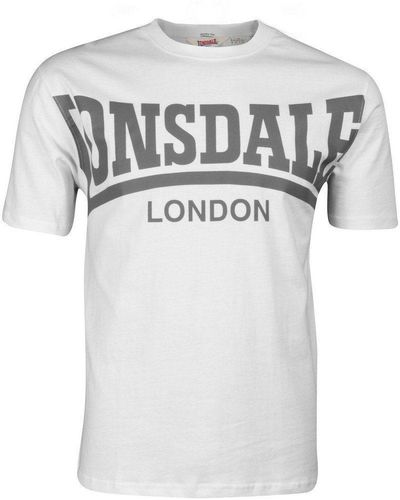 Lonsdale London T-Shirt York - Weiß