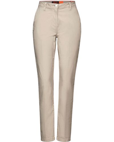 Cecil Chinos Middle Waist - Natur