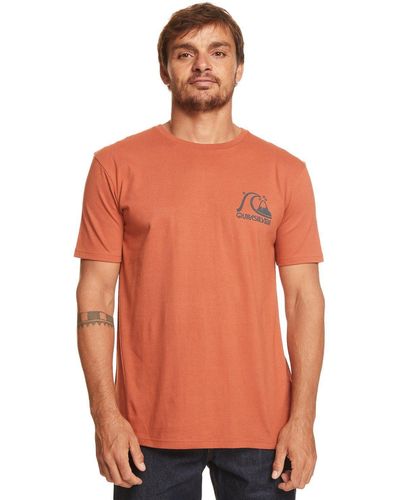 Quiksilver T-Shirt The Original - Orange