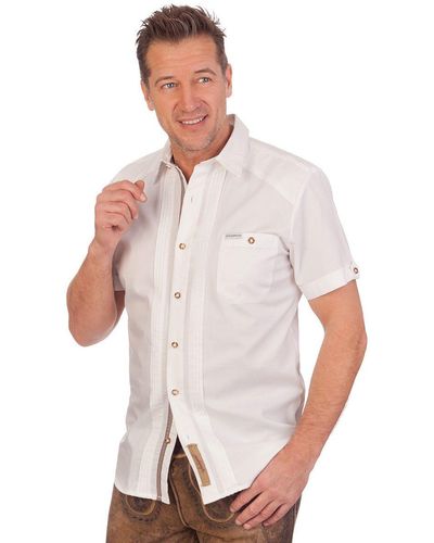 Stockerpoint Trachtenhemd - Weiß
