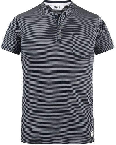 Solid Rundhalsshirt SDAlfi T-Shirt - Grau