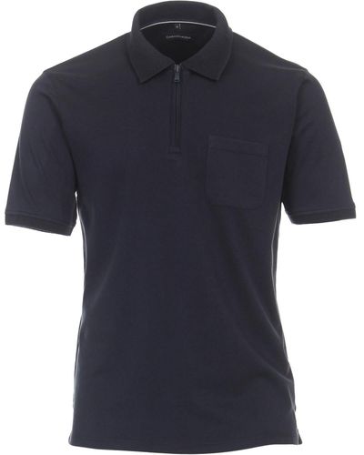 CASA MODA T-Shirt Polo, 105 blau