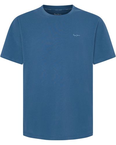 Pepe Jeans T-Shirt CONNOR - Blau