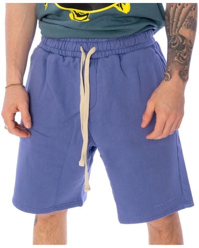 PEGADOR Shorts Short Logo Heavy ( Stück, 1-tlg) - Blau