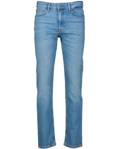 BOSS 5-Pocket- Jeans DELAWARE BO SLIM FIT (1-tlg) - Blau