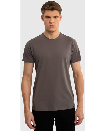 Big Star T-Shirt BASIC - Grau