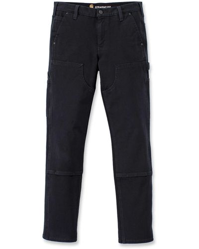 Carhartt Hose Stretch Twill Double Front Trousers - Blau