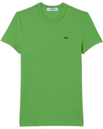 Lacoste T-Shirt Slim Fit Kurzarm - Grün
