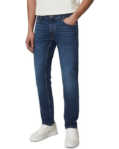 Marc O' Polo 5-Pocket-Jeans aus Bio-Baumwolle-Mix - Blau