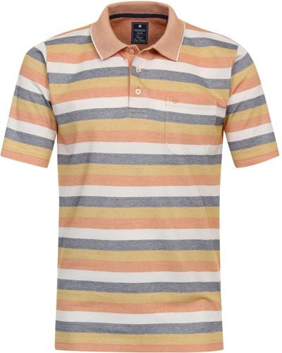 Redmond Poloshirt gestreift - Mehrfarbig