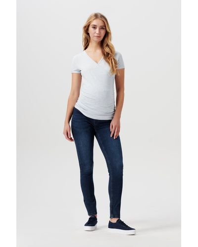 Esprit Maternity Stillshirt (1-tlg) - Blau