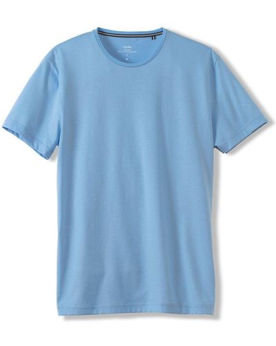 CALIDA Kurzarmshirt T-Shirt, Cotton 14081 - Blau
