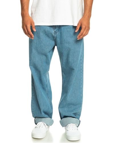 Quiksilver Regular-fit-Jeans Baggy Nineties Wash - Blau