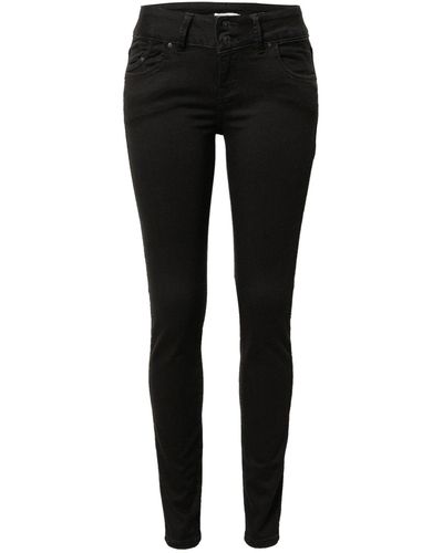 LTB Slim-fit-Jeans Molly (1-tlg) Weiteres Detail, Cut-Outs, Plain/ohne Details - Schwarz