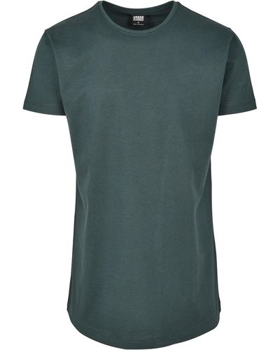 Urban Classics T-Shirt Shaped Long Tee - Grün