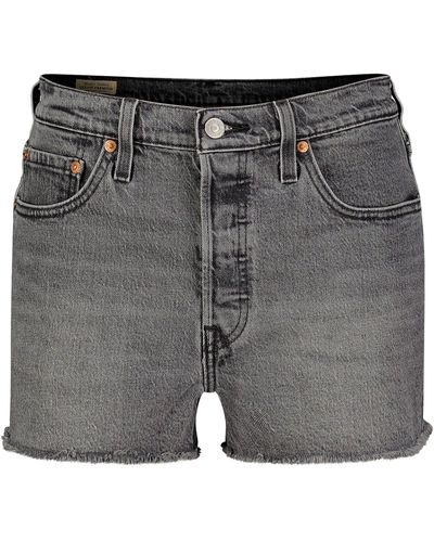 Levi's Levi's® Shorts Jeans 501 ORIGINAL SHORT HIT THE ROAD (1-tlg) - Grau