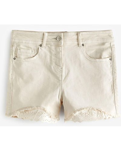 Next Jeansshorts Denim-Shorts (1-tlg) - Natur