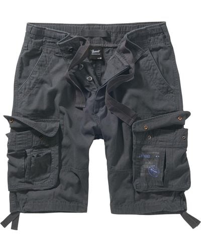 BRANDIT Pure Vintage Shorts - Grau