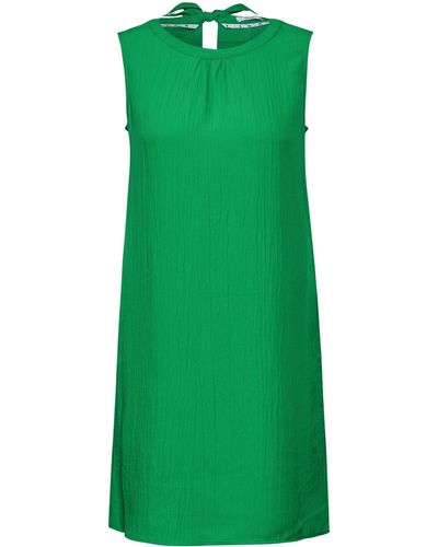Cecil Midikleid EOS_Solid Sleeveless Dress - Grün