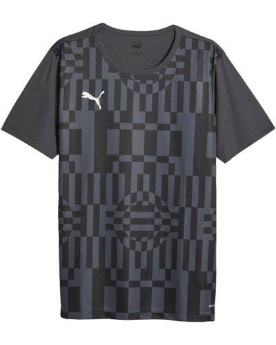 PUMA T-Shirt individualRISE Graphic Trikot default - Grau