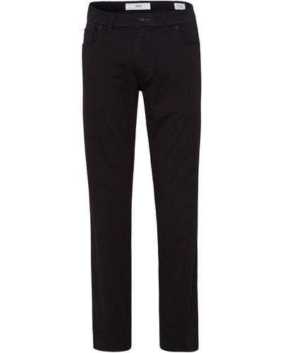 Brax 5-Pocket- Jeans CADIZ Straight Fit (1-tlg) - Schwarz