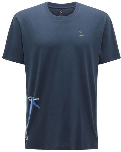 Haglöfs Ö T- M Camp Tee Kurzarm-Shirt - Blau