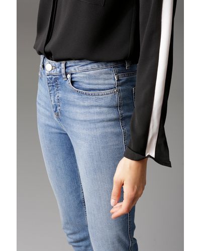 Aniston CASUAL Slim-fit-Jeans regular Waist - Blau