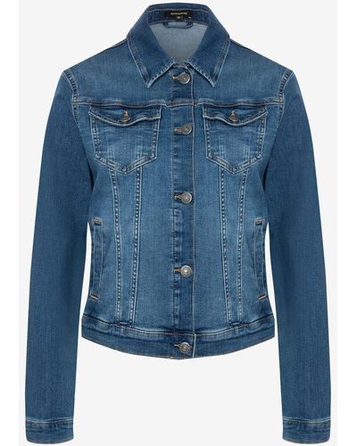 MORE&MORE &MORE Jeansjacke Denim Jacket - Blau