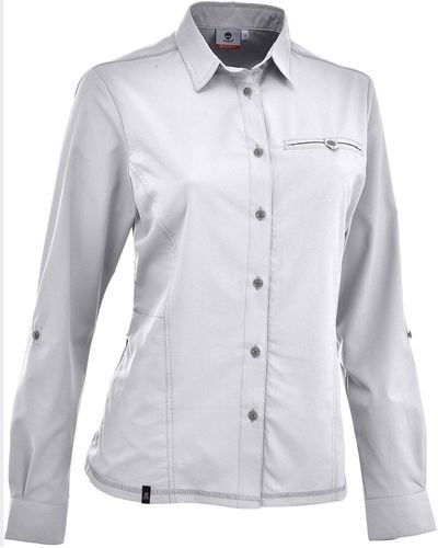 Maul Sport ® Outdoorbluse Bluse Hochalm 4XT-SP - Grau