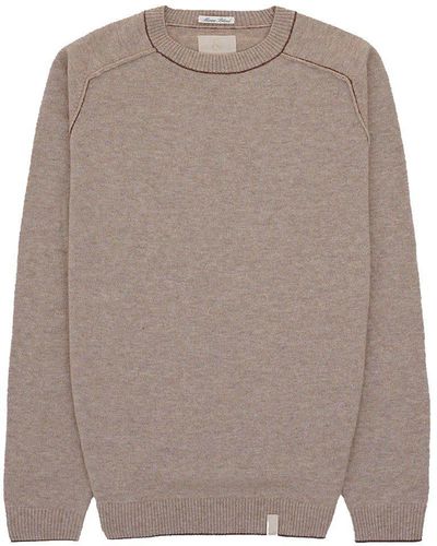 COLOURS & SONS & Stillpullover Pullover Wolle - Braun