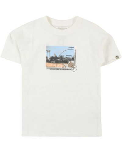 Garcia T-Shirt (1-tlg) - Weiß