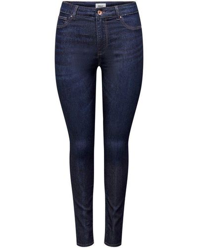ONLY Skinny-fit-Jeans Mila-Iris (1-tlg) - Blau