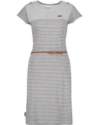 Alife & Kickin Sommerkleid Leoniceak B Shirt Dress - Grau