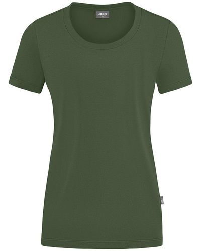 JAKÒ T-Shirt Organic Stretch - Grün