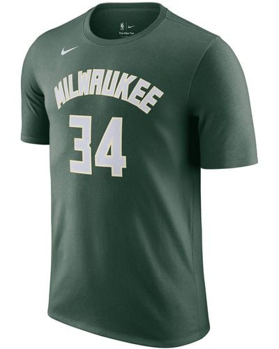 Nike T-Shirt NBA MILWAIKEE BUCKS ANTETOKOUNMPO (1-tlg) - Grün