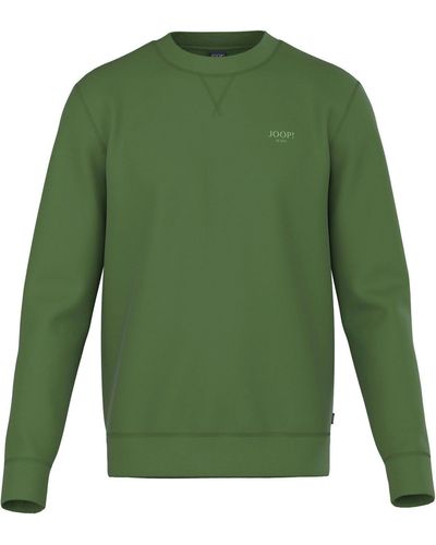 JOOP! Jeans Sweatshirt JJJ-16Salazar mit Rippbündchen - Grün