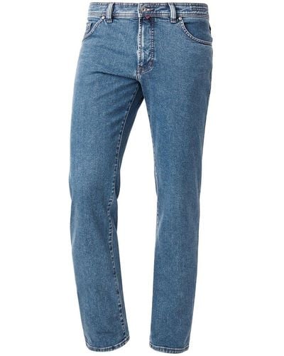 Pierre Cardin 5-Pocket-Jeans DIJON natural indigo 3231 122.01 - Blau