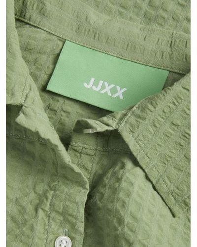 JJXX Sommerkleid JXLIVA COMFORT SS SHORT DRESS WVN - Grün