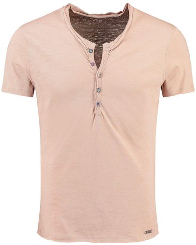 Key Largo T-Shirt MT LEMONADE button - Pink